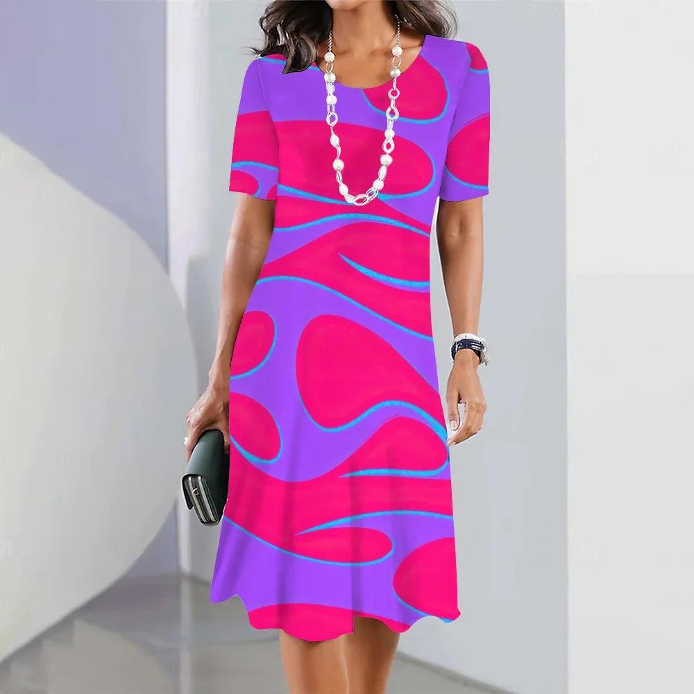 JO | Printed midi dress