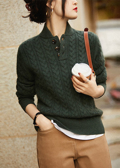 JO | Knitted sweater with buttons