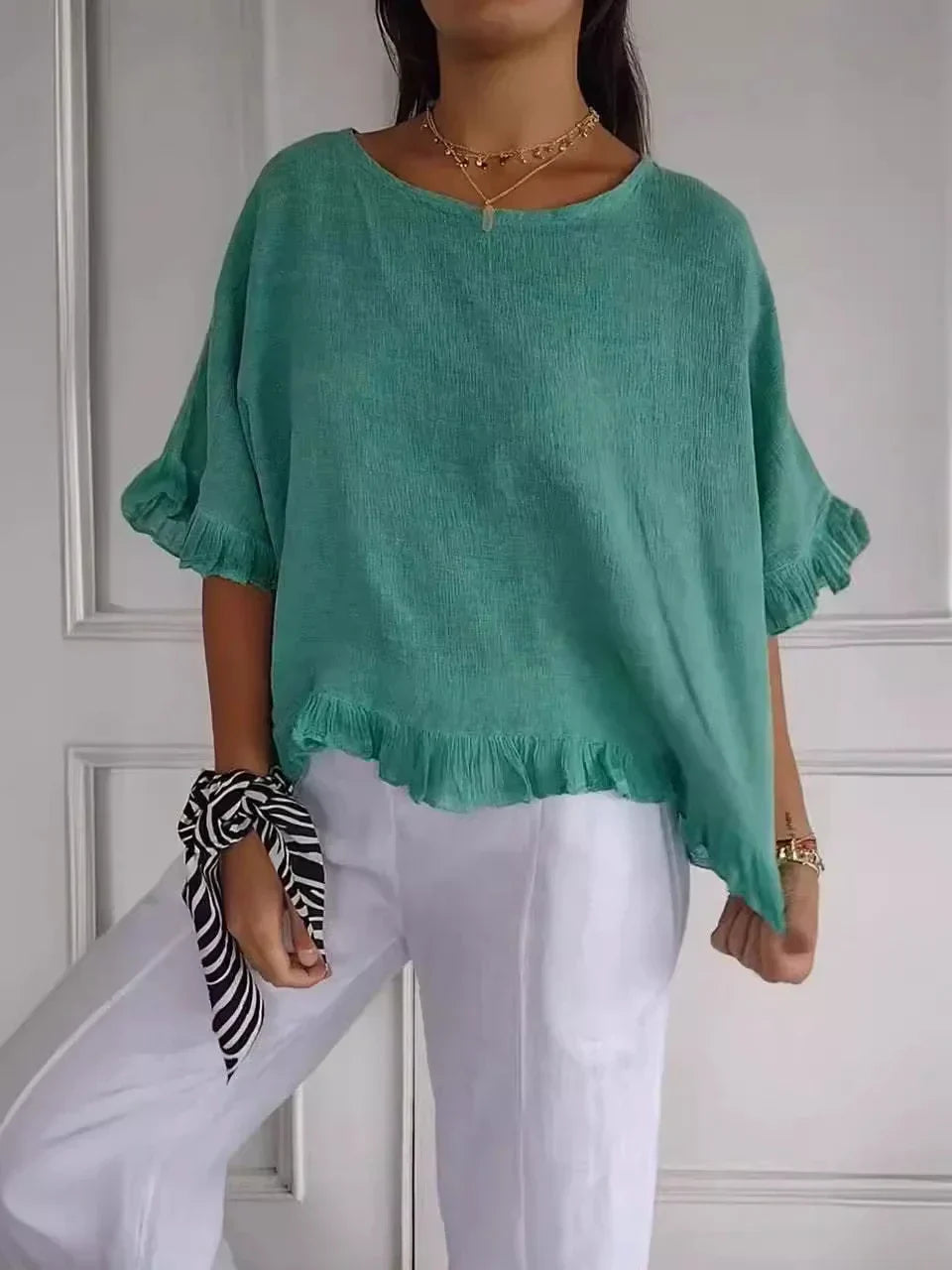 JO | Classic and comfortable summer blouse