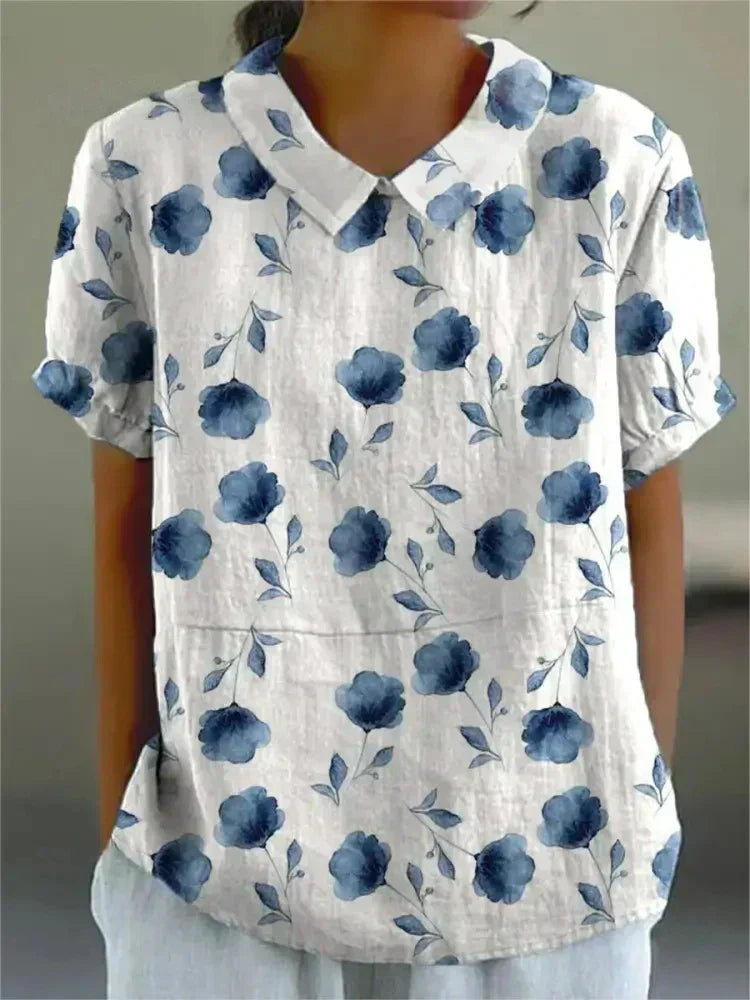 JO | Blouse with floral print for women