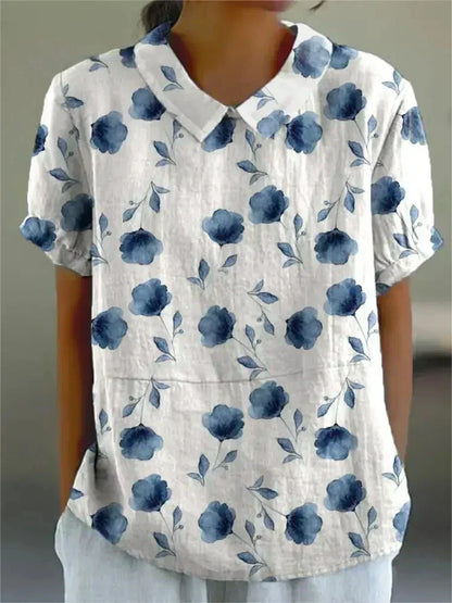 JO | Blouse with floral print for women