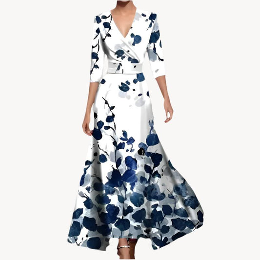 JO | Elegant sleeve design ladies dress