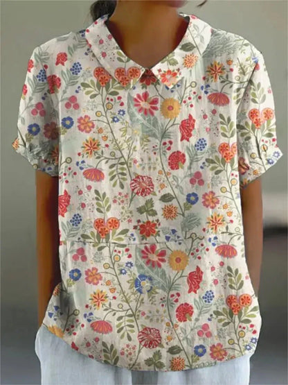 JO | Blouse with floral print for women